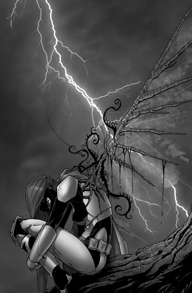 Eule's Vision #4 Chad Heinrich B/W Mystery Envelope Variant